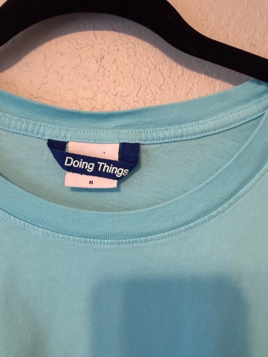 Outdoor Voices Blue Crewneck Short Sleeve Tee - Picture 3 of 5